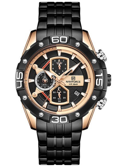 ZEGAREK MĘSKI NAVIFORCE NF8018 - CHRONOGRAF (ZN122C) + BOX ZEGAREK MĘSKI NAVIFORCE NF8018 - CHRONOGRAF (ZN122C) + BOX
