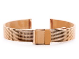 BRANSOLETA PACIFIC 04E - SIATKA HQ - ROSEGOLD 12MM