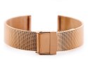 BRANSOLETA PACIFIC 04E - SIATKA HQ - ROSEGOLD 18MM BRANSOLETA PACIFIC 04E - SIATKA HQ - ROSEGOLD 18MM