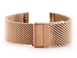BRANSOLETA PACIFIC 10 - SIATKA HQ - ROSEGOLD 24MM