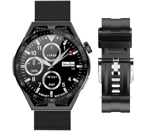 SMARTWATCH MĘSKI RUBICON RNCE88 - WYKONYWANIE POŁĄCZEŃ, WŁASNE TARCZE (SR033C) SMARTWATCH MĘSKI RUBICON RNCE88 - WYKONYWANIE POŁĄCZEŃ, WŁASNE TARCZE (SR033C)