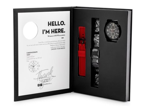 ZEGAREK DANIEL KLEIN DK12886-3 KOMPLET PREZENTOWY (ZL018C) - CHRONORGAF