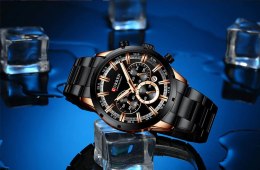 ZEGAREK MĘSKI CURREN 8355 CHRONOGRAF (ZC028D) +BOX