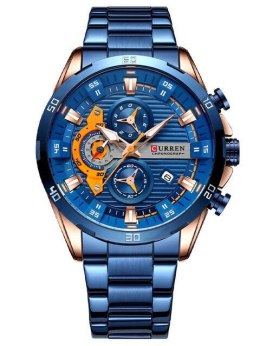 ZEGAREK MĘSKI CURREN 8402 CHRONOGRAF (ZC029D) +BOX