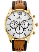 ZEGAREK MĘSKI PERFECT CH01L - CHRONOGRAF (ZP354C) + BOX