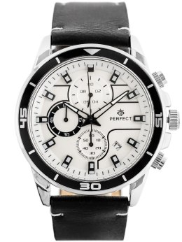 ZEGAREK MĘSKI PERFECT CH02L - CHRONOGRAF (ZP351A) + BOX