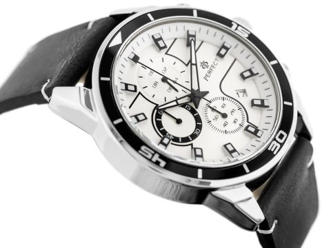 ZEGAREK MĘSKI PERFECT CH02L - CHRONOGRAF (ZP351A) + BOX ZEGAREK MĘSKI PERFECT CH02L - CHRONOGRAF (ZP351A) + BOX