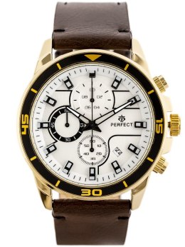 ZEGAREK MĘSKI PERFECT CH02L - CHRONOGRAF (ZP351B) + BOX