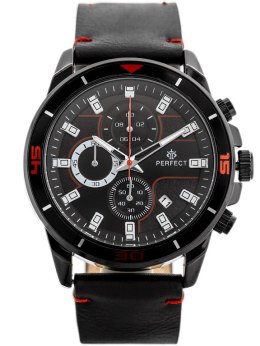 ZEGAREK MĘSKI PERFECT CH02L - CHRONOGRAF (ZP351D) + BOX
