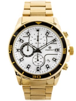 ZEGAREK MĘSKI PERFECT CH02M - CHRONOGRAF (ZP356D) + BOX
