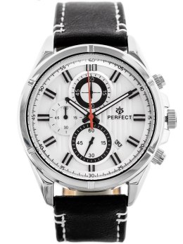 ZEGAREK MĘSKI PERFECT CH03L - CHRONOGRAF (ZP352A) + BOX