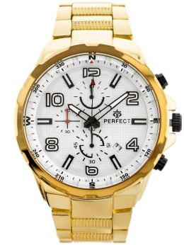 ZEGAREK MĘSKI PERFECT CH05M - CHRONOGRAF (ZP357D) + BOX