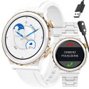 SMARTWATCH DAMSKI RUBICON RNCE92 - WYKONYWANIE POŁĄCZEŃ, CERAMIKA (SR038D)