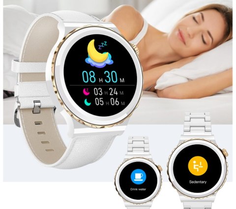 SMARTWATCH DAMSKI RUBICON RNCE92 - WYKONYWANIE POŁĄCZEŃ, CERAMIKA (SR038D) SMARTWATCH DAMSKI RUBICON RNCE92 - WYKONYWANIE POŁĄCZEŃ, CERAMIKA (SR038D)