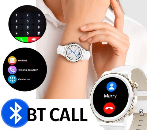 SMARTWATCH DAMSKI RUBICON RNCE92 - WYKONYWANIE POŁĄCZEŃ, CERAMIKA (SR038D) SMARTWATCH DAMSKI RUBICON RNCE92 - WYKONYWANIE POŁĄCZEŃ, CERAMIKA (SR038D)