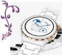 SMARTWATCH DAMSKI RUBICON RNCE92 - WYKONYWANIE POŁĄCZEŃ, CERAMIKA (SR038D)