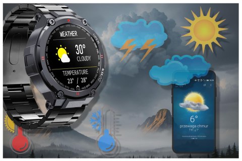 SMARTWATCH MĘSKI GRAVITY GT7-2 - WYKONYWANIE POŁĄCZEŃ (SG016B) SMARTWATCH MĘSKI GRAVITY GT7-2 - WYKONYWANIE POŁĄCZEŃ (SG016B)