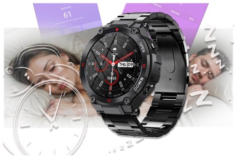 SMARTWATCH MĘSKI GRAVITY GT7-2 - WYKONYWANIE POŁĄCZEŃ (SG016B) SMARTWATCH MĘSKI GRAVITY GT7-2 - WYKONYWANIE POŁĄCZEŃ (SG016B)