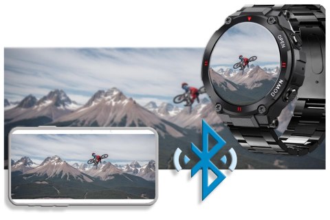 SMARTWATCH MĘSKI GRAVITY GT7-2 - WYKONYWANIE POŁĄCZEŃ (SG016B) SMARTWATCH MĘSKI GRAVITY GT7-2 - WYKONYWANIE POŁĄCZEŃ (SG016B)