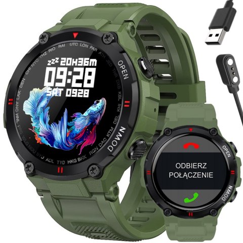 SMARTWATCH MĘSKI GRAVITY GT7-3 - WYKONYWANIE POŁĄCZEŃ (SG016C) SMARTWATCH MĘSKI GRAVITY GT7-3 - WYKONYWANIE POŁĄCZEŃ (SG016C)