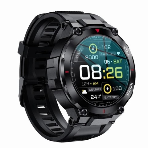 SMARTWATCH MĘSKI GRAVITY GT8-1 - Z GPS (SG017A) SMARTWATCH MĘSKI GRAVITY GT8-1 - Z GPS (SG017A)