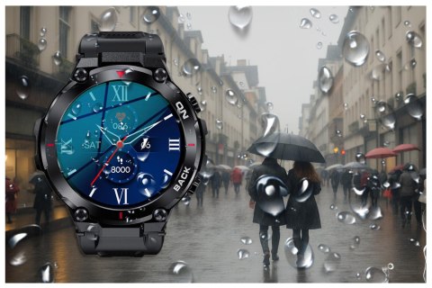 SMARTWATCH MĘSKI GRAVITY GT8-1 - Z GPS (SG017A) SMARTWATCH MĘSKI GRAVITY GT8-1 - Z GPS (SG017A)