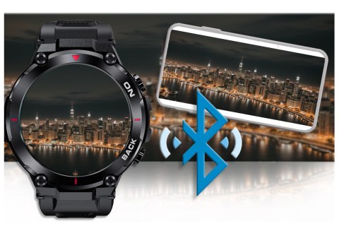 SMARTWATCH MĘSKI GRAVITY GT8-1 - Z GPS (SG017A) SMARTWATCH MĘSKI GRAVITY GT8-1 - Z GPS (SG017A)