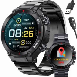SMARTWATCH MĘSKI GRAVITY GT8-2 - Z GPS (SG017B)