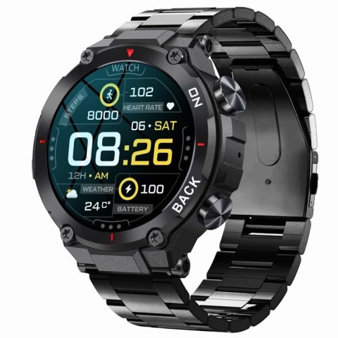 SMARTWATCH MĘSKI GRAVITY GT8-2 - Z GPS (SG017B) SMARTWATCH MĘSKI GRAVITY GT8-2 - Z GPS (SG017B)