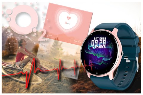 SMARTWATCH UNISEX GRAVITY GT1-4 - PULSOMETR, WŁASNE TARCZE (SG015D) SMARTWATCH UNISEX GRAVITY GT1-4 - PULSOMETR, WŁASNE TARCZE (SG015D)