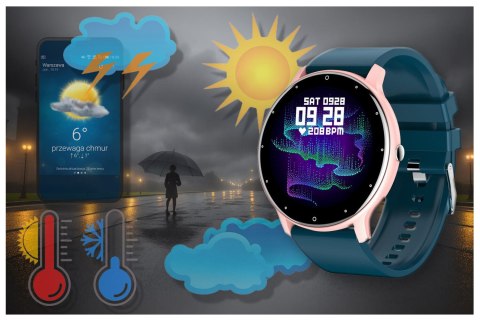 SMARTWATCH UNISEX GRAVITY GT1-4 - PULSOMETR, WŁASNE TARCZE (SG015D) SMARTWATCH UNISEX GRAVITY GT1-4 - PULSOMETR, WŁASNE TARCZE (SG015D)