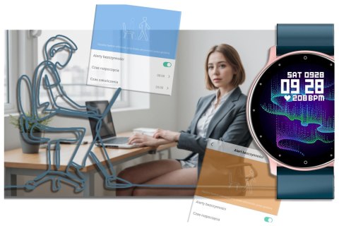 SMARTWATCH UNISEX GRAVITY GT1-4 - PULSOMETR, WŁASNE TARCZE (SG015D) SMARTWATCH UNISEX GRAVITY GT1-4 - PULSOMETR, WŁASNE TARCZE (SG015D)