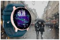 SMARTWATCH UNISEX GRAVITY GT1-4 - PULSOMETR, WŁASNE TARCZE (SG015D)