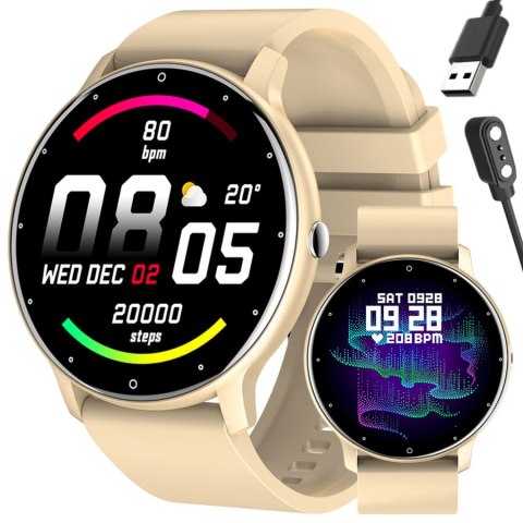 SMARTWATCH UNISEX GRAVITY GT1-6 - PULSOMETR, WŁASNE TARCZE (SG015F) SMARTWATCH UNISEX GRAVITY GT1-6 - PULSOMETR, WŁASNE TARCZE (SG015F)