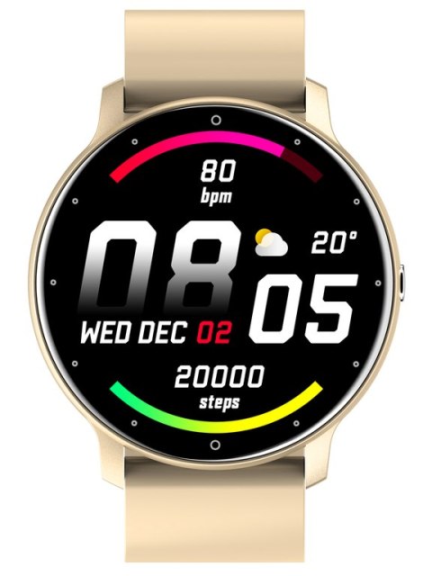 SMARTWATCH UNISEX GRAVITY GT1-6 - PULSOMETR, WŁASNE TARCZE (SG015F) SMARTWATCH UNISEX GRAVITY GT1-6 - PULSOMETR, WŁASNE TARCZE (SG015F)