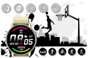 SMARTWATCH UNISEX GRAVITY GT1-6 - PULSOMETR, WŁASNE TARCZE (SG015F)