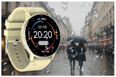 SMARTWATCH UNISEX GRAVITY GT1-6 - PULSOMETR, WŁASNE TARCZE (SG015F) SMARTWATCH UNISEX GRAVITY GT1-6 - PULSOMETR, WŁASNE TARCZE (SG015F)