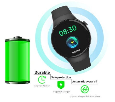 SMARTWATCH UNISEX RUBICON RNCE87 - WYKONYWANIE POŁĄCZEŃ (SR031B) SMARTWATCH UNISEX RUBICON RNCE87 - WYKONYWANIE POŁĄCZEŃ (SR031B)