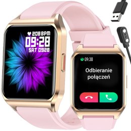 SMARTWATCH UNISEX RUBICON RNCE89 - WYKONYWANIE POŁĄCZEŃ, WŁASNE TARCZE (SR035D)