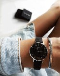 ZEGAREK DAMSKI DANIEL WELLINGTON DW00100246 - PETITE ASHFIELD 28MM (ZW501E)