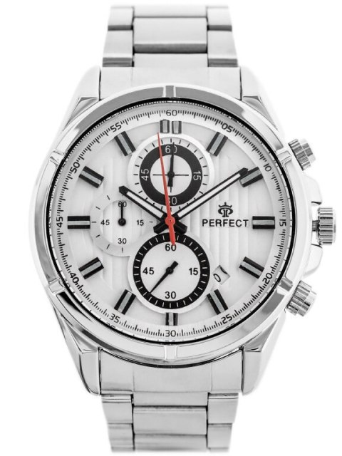 ZEGAREK MĘSKI PERFECT CH03M - CHRONOGRAF (ZP358B) + BOX ZEGAREK MĘSKI PERFECT CH03M - CHRONOGRAF (ZP358B) + BOX