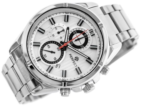 ZEGAREK MĘSKI PERFECT CH03M - CHRONOGRAF (ZP358B) + BOX ZEGAREK MĘSKI PERFECT CH03M - CHRONOGRAF (ZP358B) + BOX