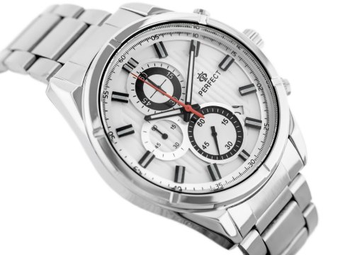 ZEGAREK MĘSKI PERFECT CH03M - CHRONOGRAF (ZP358B) + BOX ZEGAREK MĘSKI PERFECT CH03M - CHRONOGRAF (ZP358B) + BOX