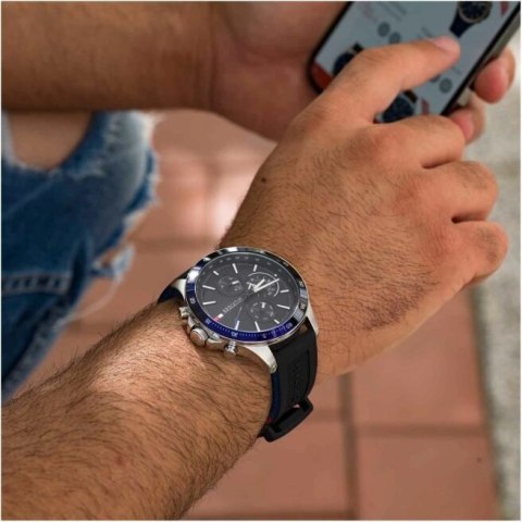 ZEGAREK MĘSKI TOMMY HILFIGER 1791724 BANK (ZF023D) ZEGAREK MĘSKI TOMMY HILFIGER 1791724 BANK (ZF023D)