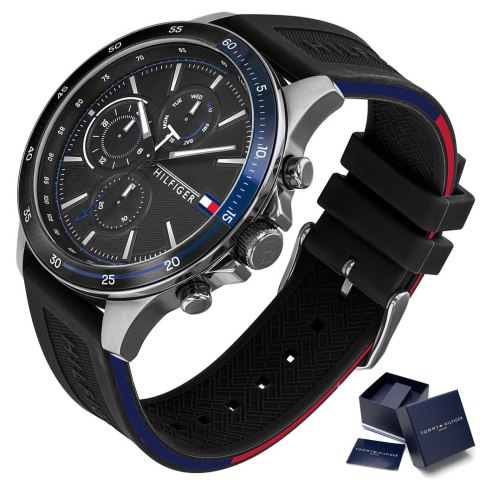 ZEGAREK MĘSKI TOMMY HILFIGER 1791724 BANK (ZF023D) ZEGAREK MĘSKI TOMMY HILFIGER 1791724 BANK (ZF023D)