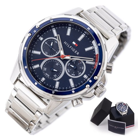 ZEGAREK MĘSKI TOMMY HILFIGER 1791788 MASON (ZF035B) + BOX ZEGAREK MĘSKI TOMMY HILFIGER 1791788 MASON (ZF035B) + BOX