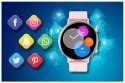 SMARTWATCH DAMSKI RUBICON RNCE98 - WYKONYWANIE POŁĄCZEŃ, PULSOKSYMETR (SR043A)
