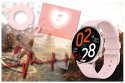 SMARTWATCH DAMSKI RUBICON RNCE98 - WYKONYWANIE POŁĄCZEŃ, PULSOKSYMETR (SR043A)