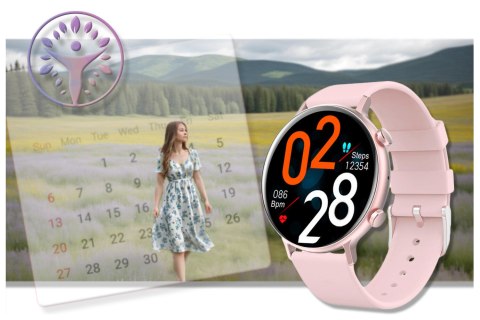 SMARTWATCH DAMSKI RUBICON RNCE98 - WYKONYWANIE POŁĄCZEŃ, PULSOKSYMETR (SR043A) SMARTWATCH DAMSKI RUBICON RNCE98 - WYKONYWANIE POŁĄCZEŃ, PULSOKSYMETR (SR043A)