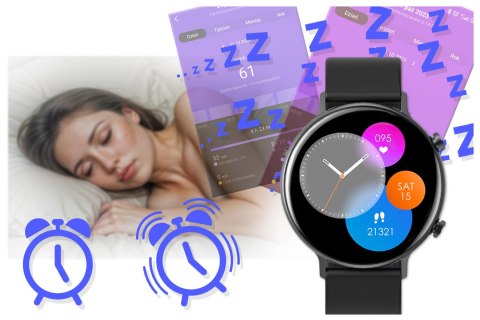 SMARTWATCH DAMSKI RUBICON RNCE98 - WYKONYWANIE POŁĄCZEŃ, PULSOKSYMETR (SR043B) SMARTWATCH DAMSKI RUBICON RNCE98 - WYKONYWANIE POŁĄCZEŃ, PULSOKSYMETR (SR043B)